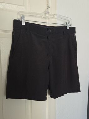 Puma Black Style 101 Golf Shorts 7" Inseam Size 32